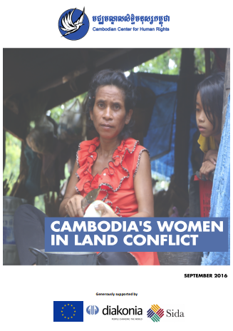 Cambodia’s Women in Land Conflict