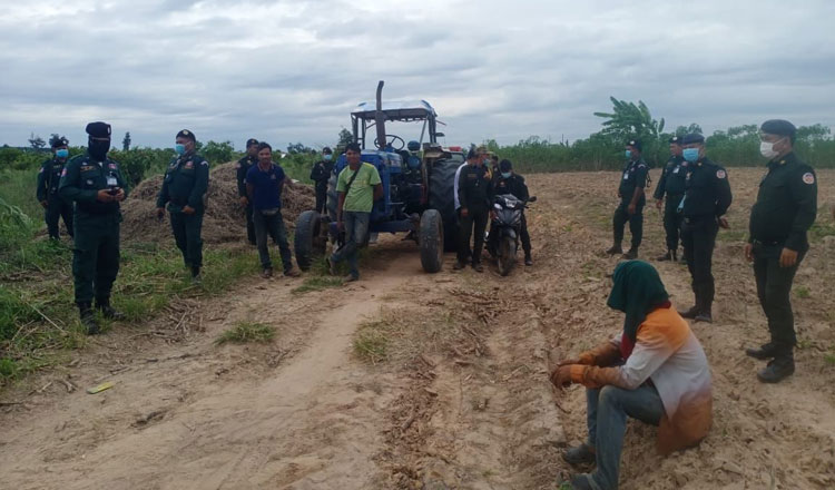 Authorities arrest four over alleged clearing of state land along Thai-Cambodia border