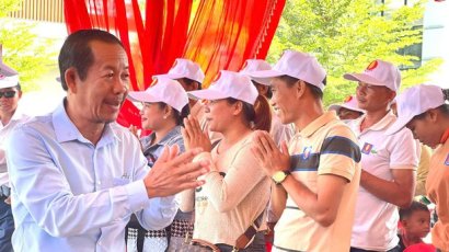 Cambodian authorities say opposition activist can’t participate in campaign