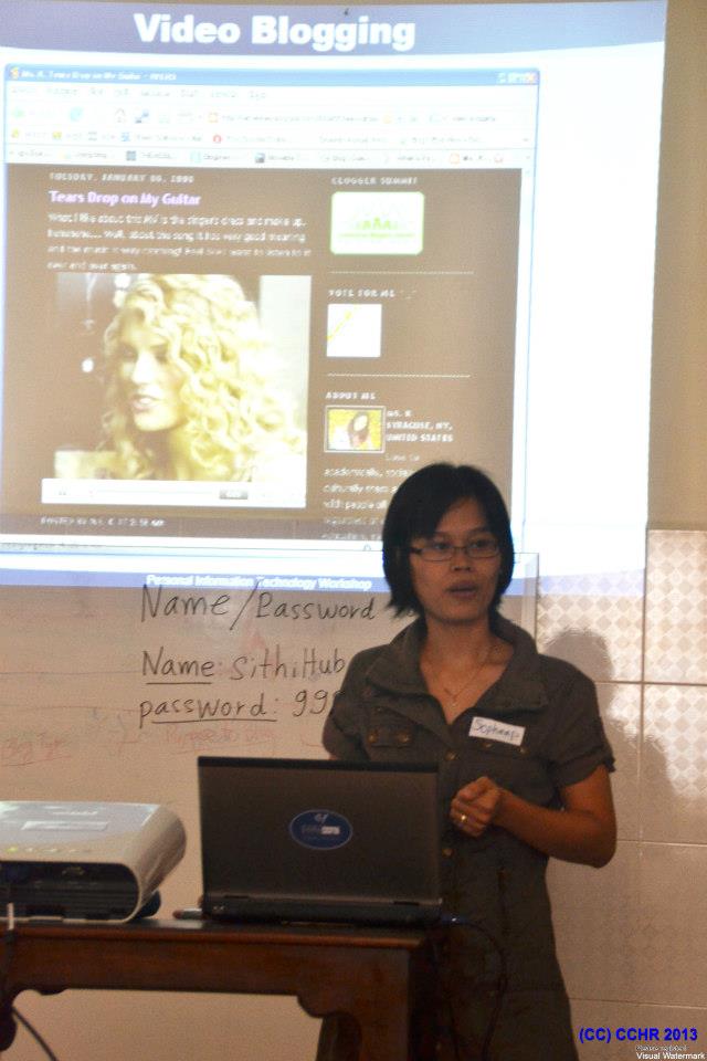 Blog Training for Group 2 in Sithi Hub
