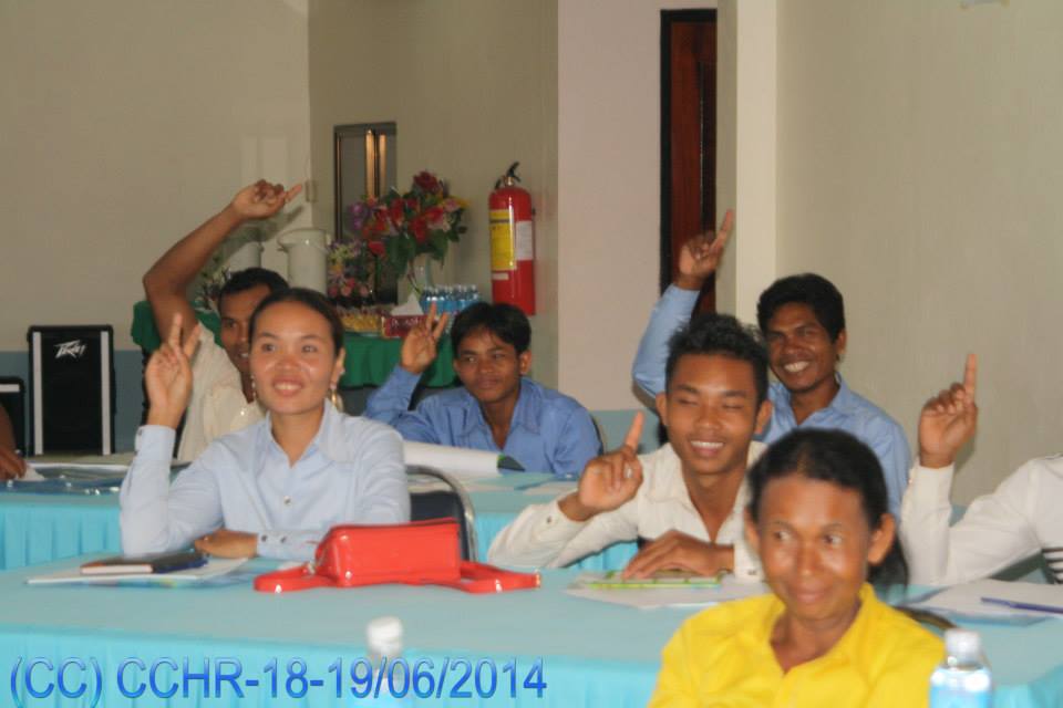 Training on Land Law and Advocacy at Koh Kong on 18-19/June/2014