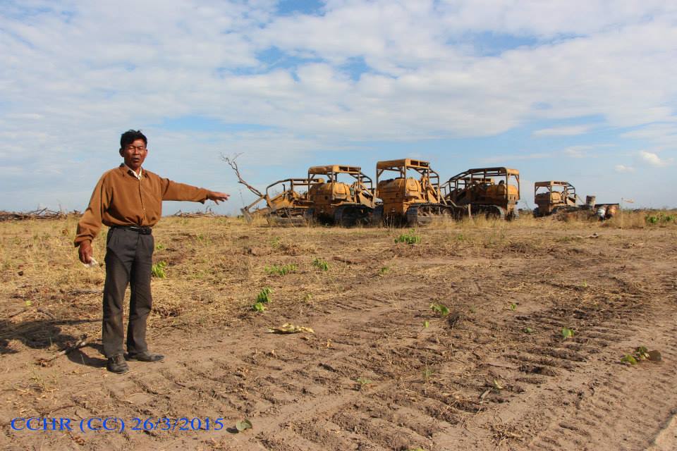 CCHR’s Land Reform Project team continued to conduct research for a land community profile