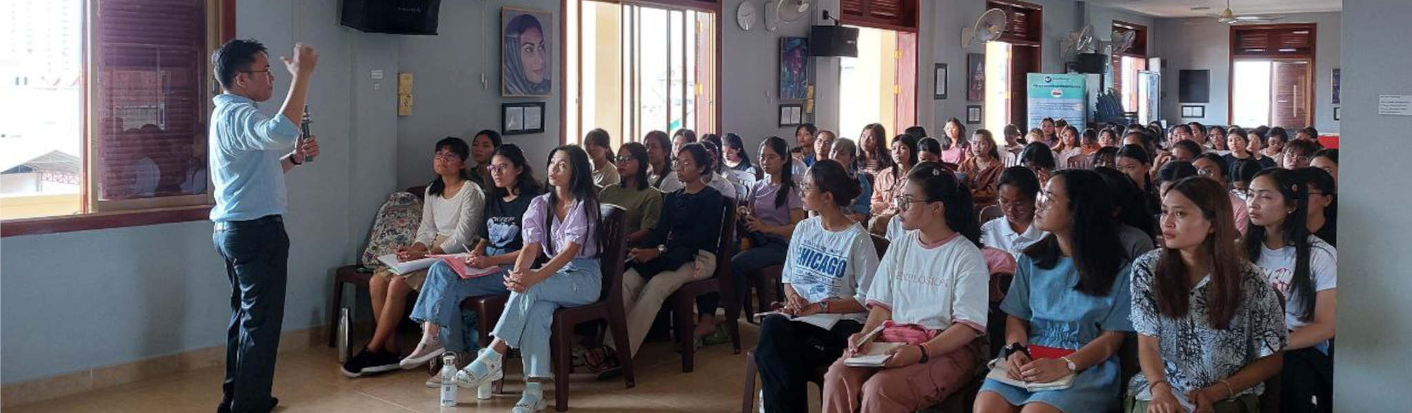 The orientation on FTR on 30 April 2023 at Harpswell Foundation.