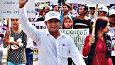 សហជីព​ប្រកាស​តវ៉ា​ប្រឆាំង​នឹង​ការ​បញ្ឈប់​កម្មករ ៥​នាក់