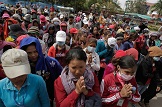 Garment Workers Protest at South Korean Embassy