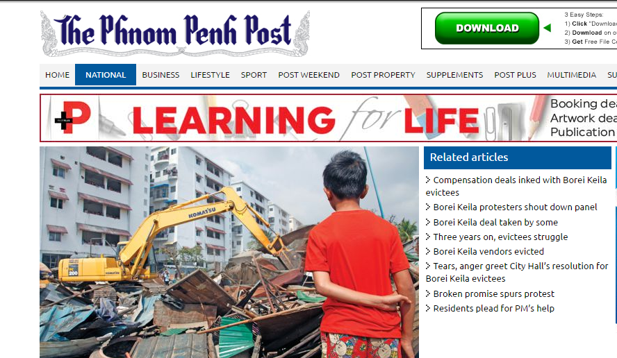 Borei Keila evictees mark four-year anniversary