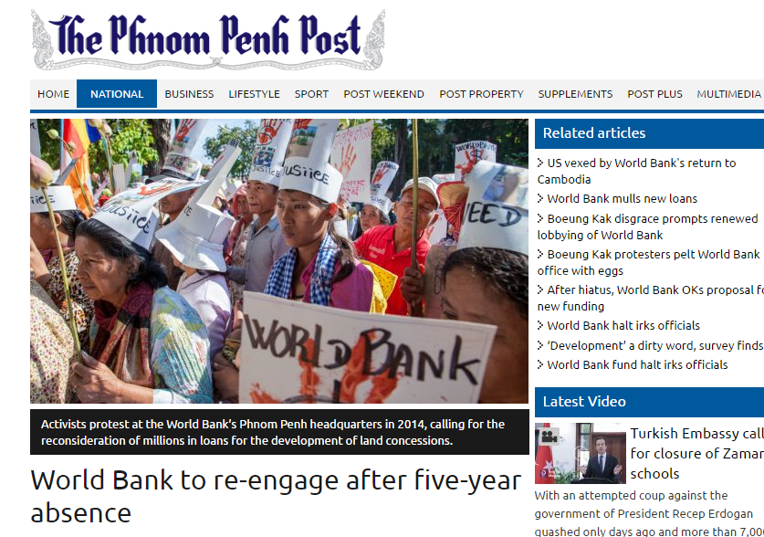 World Bank to re-engage after five-year absence