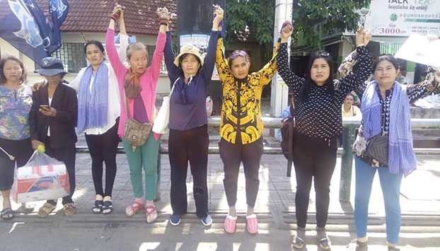 អាជ្ញាធរ​រារាំង​អ្នក​បុរីកីឡា​មិន​ឱ្យ​ប្រារព្ធ​ខួប ៨​ឆ្នាំ នៃ​ការ​បណ្ដេញ​ចេញពី​លំនៅឋាន