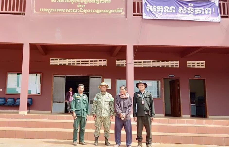 សាលាដំបូងខេត្តមណ្ឌលគិរី សម្រេចឃុំខ្លួនបុរសម្នាក់ ពាក់ព័ន្ធករណីកាប់រុករានដីព្រៃ ធ្វើជាកម្មសិទ្ធិ ក្នុងតំបន់ការពារធម្មជាតិ