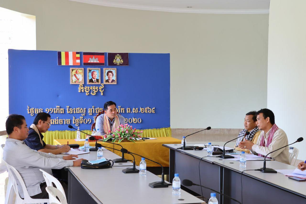 អភិបាលខេត្តកំពង់ចាម ដាក់ចេញគោលការណ៍៤ចំណុច ពាក់ព័ន្ធវិវាទដីធ្លីនៅស្រុកបាធាយ