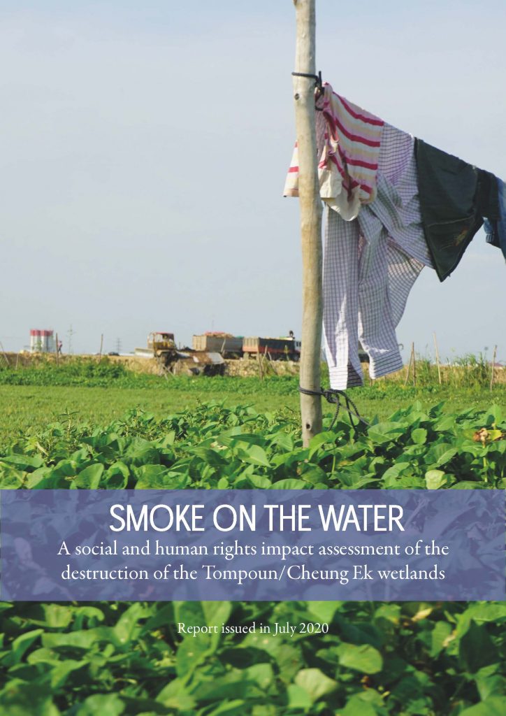 Suspend development projects destroying the Tompoun/Cheung Ek wetlands