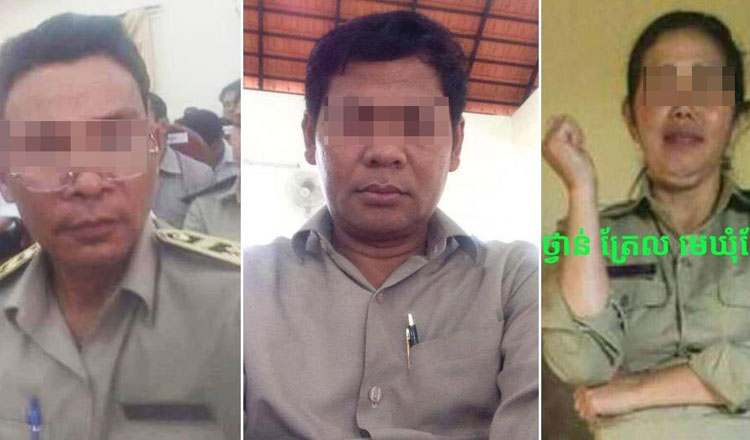 Three commune chiefs reprimanded for landgrabs