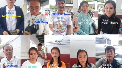 មនុស្ស១០នាក់ដែលថៃគ្រោងបញ្ជូនមកកម្ពុជាត្រូវ UNHCR ធានាឲ្យទៅរស់នៅប្រទេសទី៣
