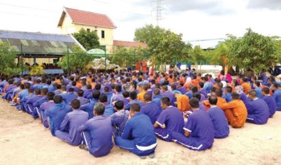 Cambodia will study suggestions by UN rights envoy that prisoners be granted more time in the yard and with family 
