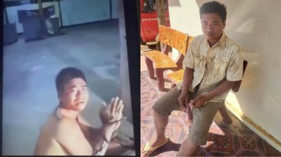 លោក អុឹម ហាច ដែលអះអាងជាអ្នកកាសែត និងពលរដ្ឋមួយក្រុម ព្រមព្រៀងគ្នា ទទួលកំហុសរៀងខ្លួន