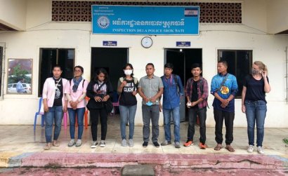 អង្គការ​អ្នក​រាយការណ៍​គ្មាន​ព្រំដែន​ថ្កោលទោស​ករណី​ហិង្សា​លើ​អ្នកសារព័ត៌មាន​ពី​កង​អង្គរក្ស​លោក ហ៊ុន សែន