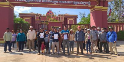 អ្នកមានជម្លោះដីធ្លី៤នាក់ខកចិត្តចំពោះសាលាឧទ្ធណ៍ត្បូងឃ្មុំដែលមិនព្រមទម្លាក់បទចោទលើពួកគេ