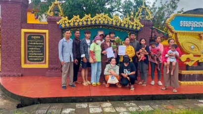 សកម្មជន​ដីធ្លី​នៅ​កោះកុង​ដែល​ទើប​មាន​សេរីភាព បន្ត​ទាមទារ​រក​ដំណោះស្រាយ ទោះ​ត្រូវ​លះបង់​ជីវិត