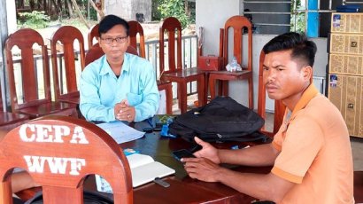 មន្ត្រី​បរិស្ថាន​ស្ទឹង​ខេត្ត​បាន​ឃាត់​ខ្លួន​ប្រធាន​សហគមន៍​ការពារ​ព្រៃឈើ​ម្នាក់​​បញ្ជូន​ទៅ​តុលាការ