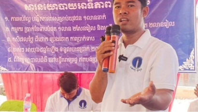 គណបក្សភ្លើងទៀនអំពាវនាវឲ្យដោះលែងមន្ត្រី៥រូបដែលចាប់ខ្លួននៅខេត្តបន្ទាយមានជ័យ