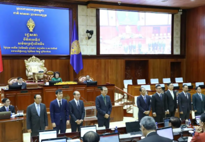 National Assembly Votes In Four Funcinpec Members To Form NEC Committee