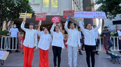 ក្រុមហ៊ុន​ណាហ្គាវើលដ៍​បង្ខំ​បុគ្គលិក​ជា​សហជីព​ចំនួន​១២​នាក់​ឲ្យ​បញ្ចប់​កិច្ចសន្យា