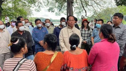 PM thanks relocated settlers for safeguarding Angkor Park