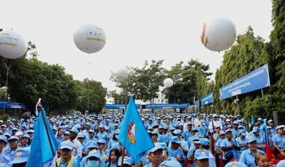 ​គណបក្ស​ ៤​ ​ធ្វើ​យុទ្ធនា​ការ​ឃោសនា​បោះឆ្នោត​ជ្រើស​តាំង​សមាជិក​ព្រឹទ្ធ​សភា